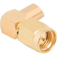 Amphenol SV Microwave 2910-6001 Cable Connectors SMA Male Conn, R/A for RG-58 Cable