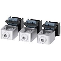 SIEMENS 3VA91330JB11 Wire Connector BREAKER 3VA4,5 125A 1 WIRE AL LUGS 3PCS