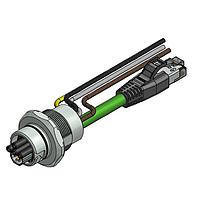 Amphenol CONEC 57-02847 Ethernet Cables / Networking Cables ENP-17-1-FSPBU3PEDST4-V4-45S-RS8.33-1/1/G6/150/034