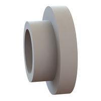 Essentra Components 12SWS0798 Shoulder Washer Shoulder Washer, .175 ID, .344 OD, .235 Shank OD