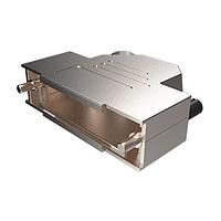 Amphenol Commercial Products 8655MHRA1501LF Strain Relief Backshell Metal - Angle exit A 15 way shell