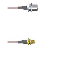 Amphenol Custom Cable Q-1Z02U0001120i RF Cable Assemblies N-SJB/SMA-SJB G178 120I