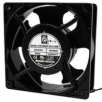Orion Fans OA109AP-22-3WB AC Fans Axial Fan, 120x120x38mm, 230VAC, 52CFM, 8W, 25dBA, 1600RPM, Ball, Lead Wires