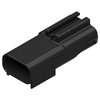 Aptiv 54200304 Connectors 3 way Male APEX 2.8 Unsealed Black CONN