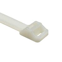 HellermannTyton RT250S9X2 Releasable Releasable Cable Tie, Release Tab, 9.1" Long, 250 lb Tensile Strength, PA66, Natural, 25/pkg