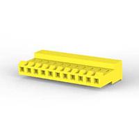 AMP Connectors - TE Connectivity 4-640427-1 Receptacle Housing 11P MTA156 CONN ASSY 20AWG YEL