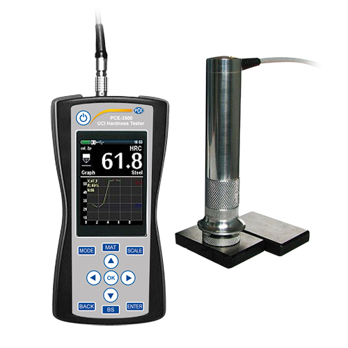 Portable ultrasonic hardness tester used for metal hardness measurement