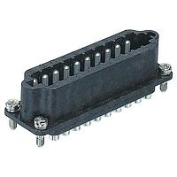 HARTING 09700202621 Inserts MALE INSERT HAN 16A 20 POLE
