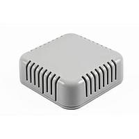 Hammond Manufacturing 1551V3GY Square SNAP VENTED GRAY 2.36Hx2.36Wx.79D