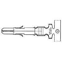 AMP Connectors - TE Connectivity 926886-3 (Cut Strip) Contacts SPLIT PIN 0.20-0.80 Cut Strip of 100
