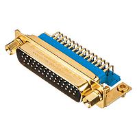 Amphenol Positronic SDD104S3000G/AA High Density D-Sub Connectors D-Sub Female Connector 104P Solder Tail Straight Gold Shell RoHS