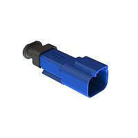 Amphenol SINE Systems AT04-2P-SR02BLU Receptacle 2 Position, Receptacle, Pin, SR02 Strain Relief (Reduced Diameter Seal), Blue Body