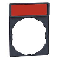 SCHNEIDER ZB6YD21 Legend 16mm XB6 Legend Holder w/ blank