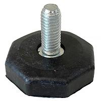 Essentra Components 499441 Bumpers / Feet OCTAGONAL FOOT M8 x 18mm STEEL STUD