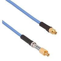 Amphenol SV Microwave FSSMPS-047-MV67.3SMPS-120 RF Cable Assemblies SMPS Straight F VITA 67.3 SMPS  12"Cable