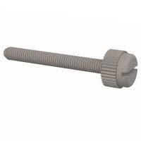 Essentra Components 50M030050T025 Thumb Screw Slotted Thumb Screw, M3 X .5 Thread, 25mm Lg