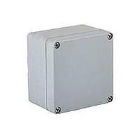 Molex / GWconnect 93604-0167 Boxes Alum Box 160x160x90 LT GRY 8100.8119.0