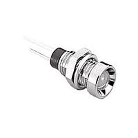 Bulgin DX1116/GN LED Panel Mount Indicators Chrome Pltd Bezel Green Indicator