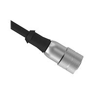 Banner Engineering MQDC-315 Sensor Cables / Actuator Cables Cordset: Single Ended MICRO; 3-pin Straight Female C Code; 5 m (16.4 ft) 3x22 Black PVC Jacket; Black PVC Jacket; Nickel-Plated Brass Coupling Nut