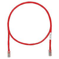 Panduit UTPCH3MRDY Cat 5e Copper Patch Cord, Cat 5e, Red UTP Cable