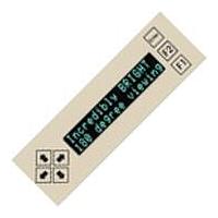 Matrix Orbital BVK202A VFD Displays (Vacuum Fluorescent Displays) 2x20 black text