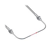 Banner Engineering PITA43TMB5 Fiber Optic Cables Plastic Fiber, Opposed Mode; Core Dia.: 1 mm; Fiber Length 1 m; Thread, Angle; SteelSkin, TMB5 Termination