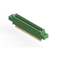 EDAC 345-044-555-804 With Flanges .100" (2.54mm) Pitch Card Edge Connector