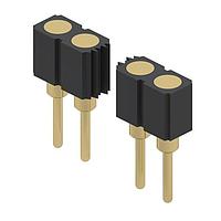 Mill-Max 830-10-020-10-003000 Unshrouded 2MM, 20P, 1R,FLAT TARGET PINS,SLDRTAIL