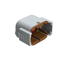 Amphenol SINE Systems ATM06-08SD-CAP Accessories Dust cap 8 pos plug key D brwn