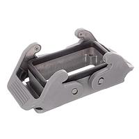 AMP Connectors - TE Connectivity H10B-AG-SL Housings H10B Bulkhead Plstc Double Lock, Grey