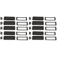 Hammond Manufacturing 1457JWPF-10 Extruded 1457J FLANGE PANEL KIT (10 PK)