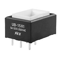 NKK Switches UB15RKW035F Standard Switches LOW PROFILE PUSHBUTTON