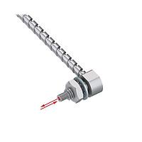 Banner Engineering IAT46ST5TA-VL Glass Fiber Sensors Glass Fiber; Opposed Mode 1 mm. dia. Bundle; M4 Threaded Right-Angle With M2.5 Tip; Stainless Sheathing 2 m Long; Terminated For Plastic Fiber Sensors; Vantage Line