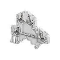 AMP Connectors - TE Connectivity ZK2.5-D2-BL Feed Through Terminal Block Aut SNK PI-Spring