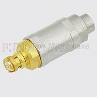 Fairview  SA10P2W-02  2 dB Fixed Attenuator SMP Male To SMP Female Up To 10 GHz Rated To 2 Watts With Passivated Stainless Steel Body