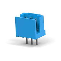 AMP Connectors - TE Connectivity 2-292132-3 Shrouded CT P/HDR BOX V 3P BLUE