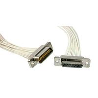 ITT Cannon MDM-37PR074B-F300 Micro-D D-Sub Connectors Micro "D" Metal Shell 37 Contact Pin Gold plated copper alloy