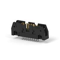 AMP Connectors - TE Connectivity 5102156-3 Shrouded 16P UNIV HDR VERTICAL