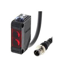 OMRON E3Z-D82 Compact Photoelectric Sensor (1000 mm, PNP, M8 pigtail connector 3 pin)