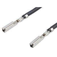 Molex 224540-1115 Cable Assemblies MX64 Female-Female 450mm 0.83sq.mm Lead BK Sn