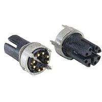 Bulgin PXPLCP12SMF08XPC Straight M12 X-Code 8P/F SMT