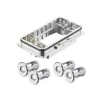 HARTING 11126000302 Housings Han-Yellock Bulkhead Housing