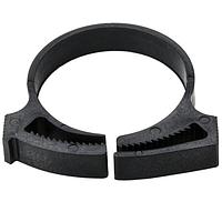 HellermannTyton SNP28GHS0C2 Conduit Clips Snapper Hose Clamp, 1.12" - 1.29" Bundle Diameter, PA66GF13, Black, 100/pkg