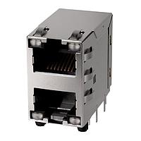 Stewart Connector SS-74500-043 Connectors 2x1 Shielded Stack Jack