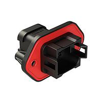 Amphenol SINE Systems AT04-08PB-PM07G Automotive Connectors 8 Pin Rcpt Pnl Mnt B End Cap/Gasket