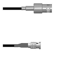 Amphenol Custom Cable Q-0300V0003120i RF Cable Assemblies BNC-SJ/HDBNC-SP G174 120I