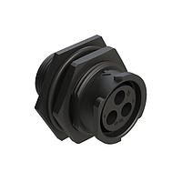 Amphenol SINE Systems FLS714N3S03 Connectors 3 POS JAM NUT RECEPT