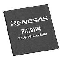 Renesas Electronics RC19104A001GNL#BB0 Clock Buffers Gen7 1v8 buffer 4 output with amplitude select