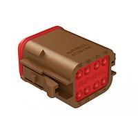 Amphenol SINE Systems AT06-08SD Connectors Plug, 8 Way, Key D