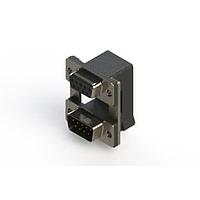 EDAC 664-009-364-000 Dual Port D-Sub Connectors Right-angle Dual Port D-Sub Connector